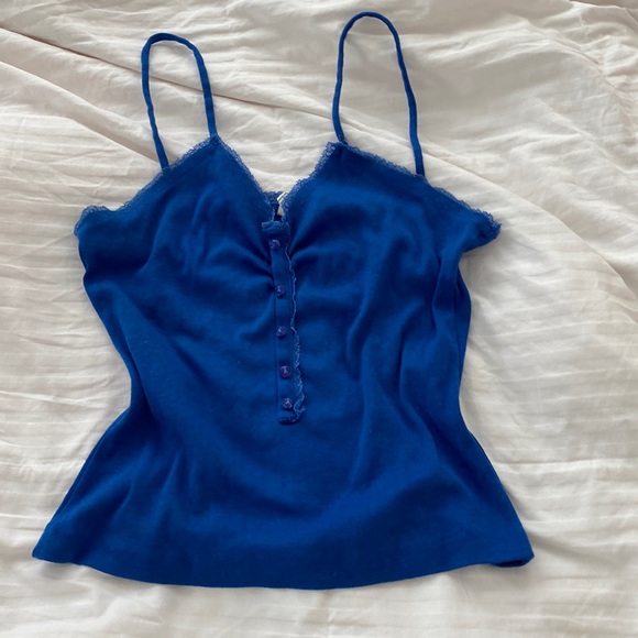 Blue-lace camisole - Picture 1 of 2